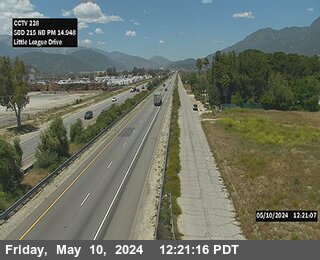 Timelapse image near I-215 : (228) Little League Drive, San Bernardino 0 minutes ago
