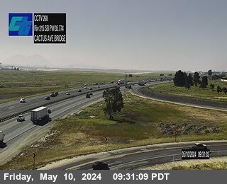 Timelapse image near I-215 : (268) Cactus Avenue, March Air Reserve Base 0 minutes ago